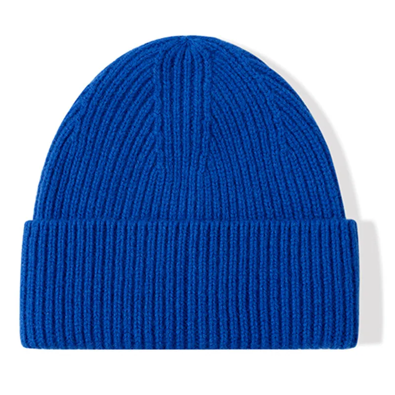 Knitted Beanie Hat For Men Luxury Wool Winter Hat Designer Style_voghion.com
