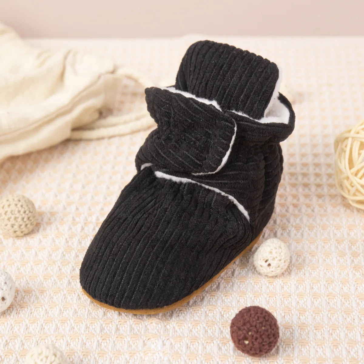 Bottines bébé chaudes antidérapantes pour premiers pas_voghion.com
