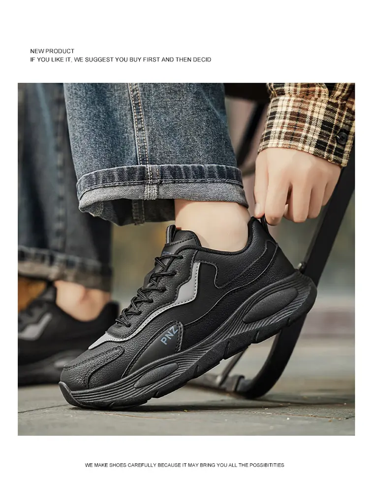 Scarpe casual da uomo dad shoes traspiranti comode versatili_voghion.com