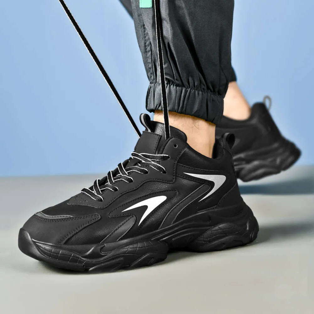 Baskets tendance en coton pour homme, chaussures de marche décontractées et d'extérieur_voghion.com