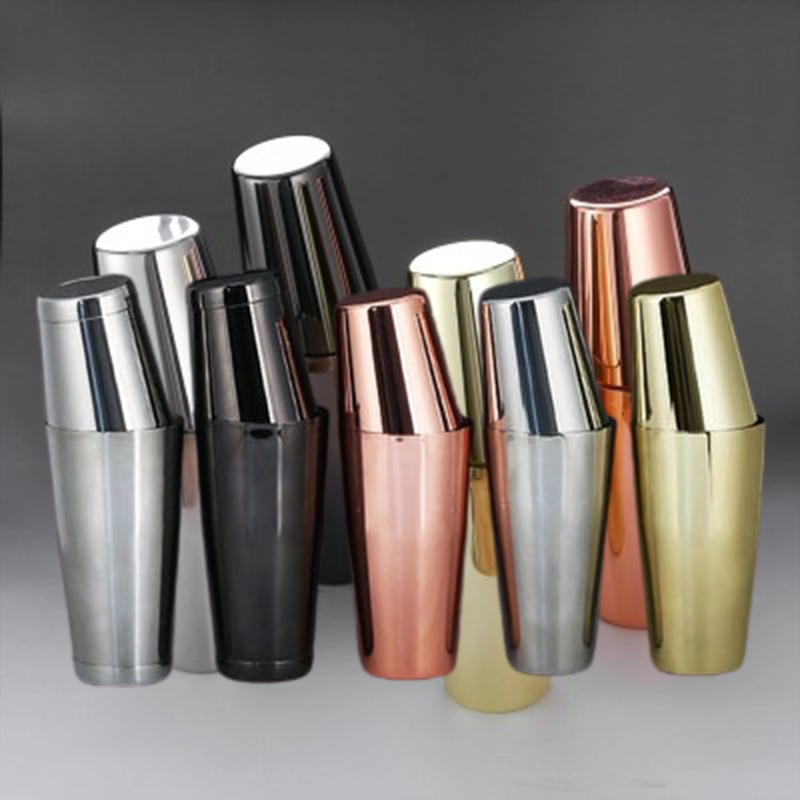 Shaker cocktail barmand tilbehør Cocktail Shaker Professionel Boston Shaker drinkshaker i rustfrit stål til bartender_voghion.com