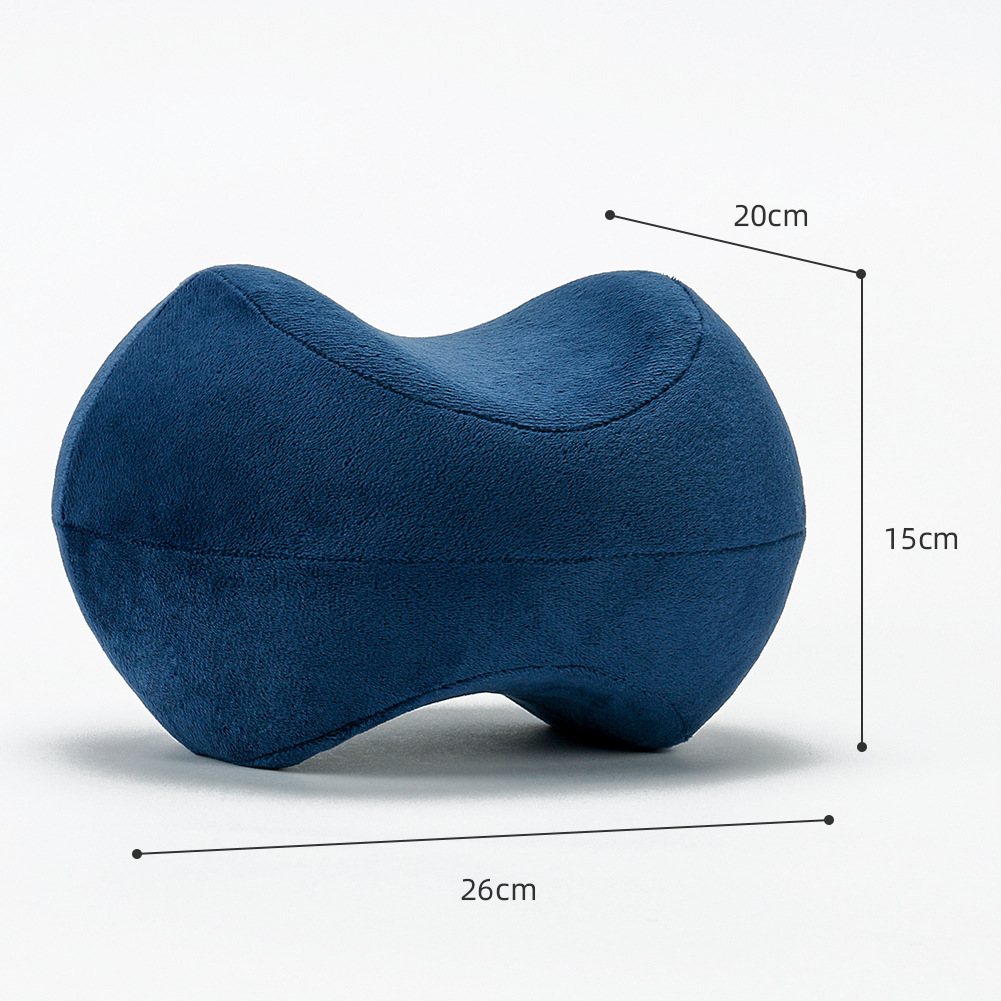 Cuscino per ginocchia in memory foam, cuscino ortopedico per gambe, cuscino per letto, supporto per alleviare il dolore, protezione per ginocchia e gambe_voghion.com