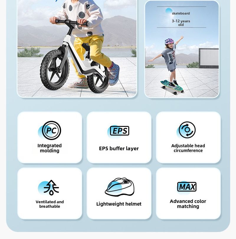 Bicicletta uomo e donna generale professionale equitazione skateboard bambini montagna strada all'aperto casco di sicurezza_voghion.com