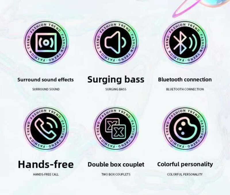 Bluetooth Speaker Basix Internet Celebrity X1 Goddess Essential Series Surround Sound Sensing Super Low Frequency HIFI_voghion.com