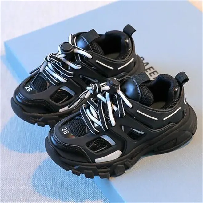 Chaussures de sport tendance pour enfants, garçons et filles, baskets décontractées pour le printemps et l'automne_voghion.com
