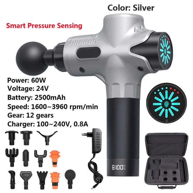 Professional Massage Deep Organization Percussion Fascial Gun Motion Fiess Relief Body Pain Relax Muscle Massager_voghion.com