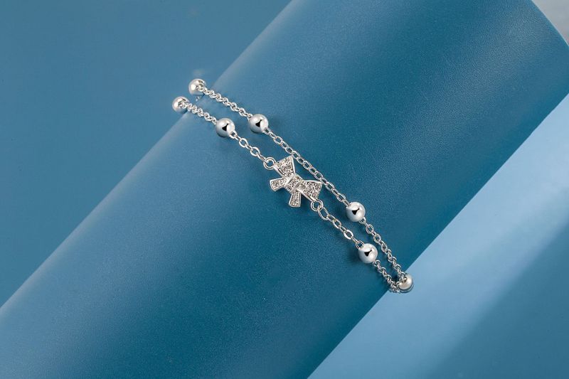 Prachtige armband met dubbele laag en strikontwerp, vriendschapsarmbanden met kralen, verstelbare, sterke sieraden voor vrouwen_voghion.com