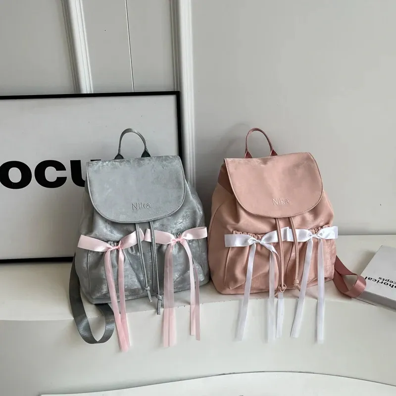 Leftside Damen Rucksack Aus Kunstleder, Kleiner Koreanischer Y2k Stil_voghion.com