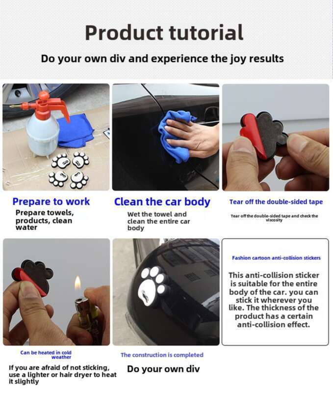 Adesivo per auto con striscia adesiva resistente alla porta, anti-collisione, protezione antigraffio, per auto_voghion.com