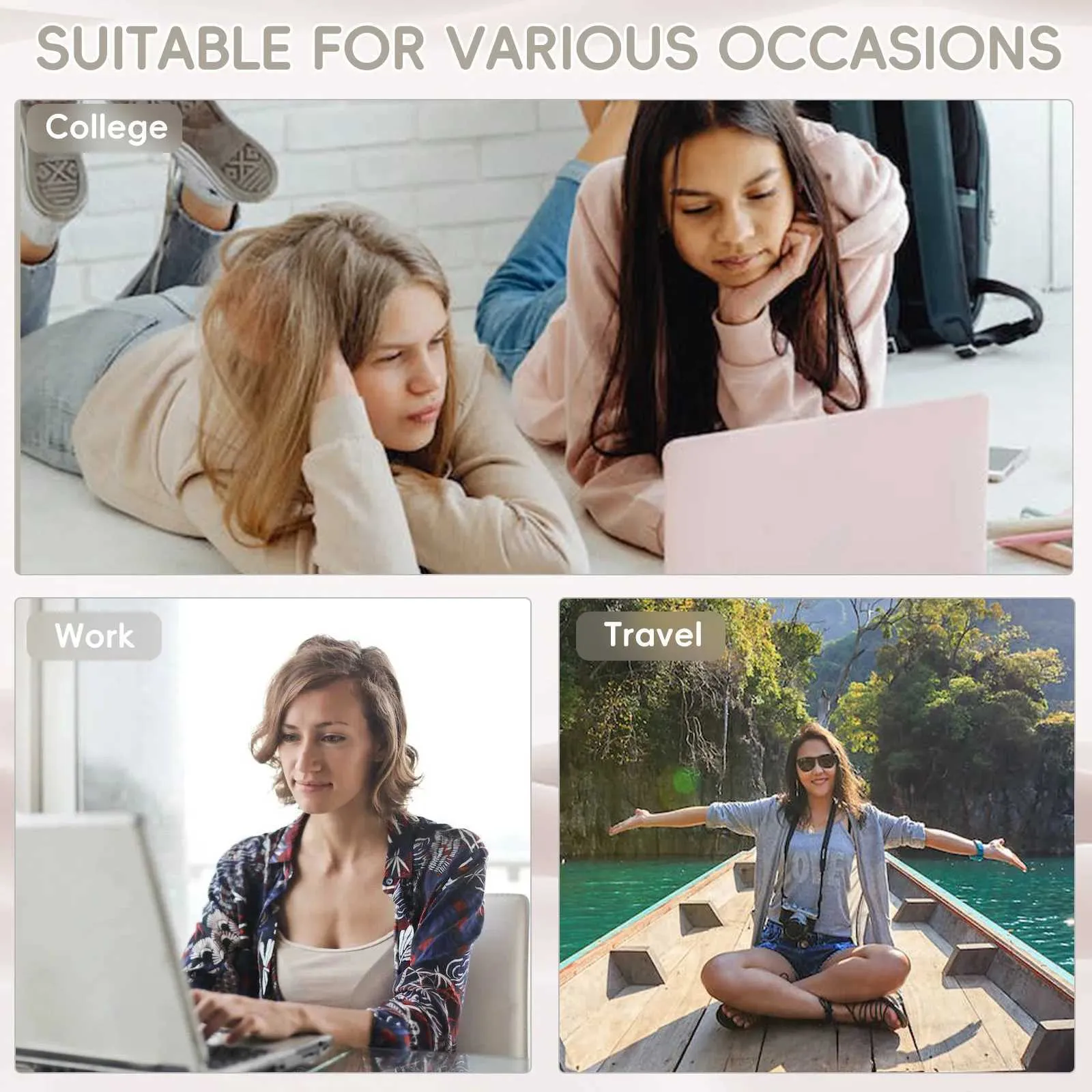 15,6 Zoll Laptoptasche für Herren, Executive Work, Ryanair, 40 x 20 x 25, vakuumverpackter Reiserucksack, Rucksack für Kurzreisen, C241031_voghion.com