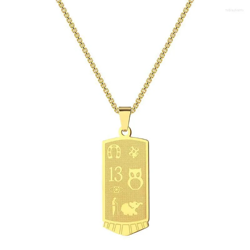 Collana con ciondolo per uomo e donna simbolo geometrico gioielli_voghion.com