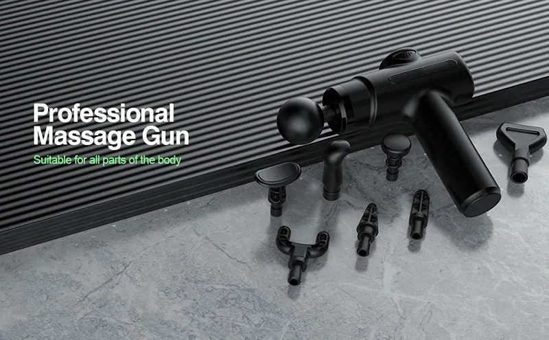 8-Head Massage Gun - Soreness Relief_voghion.com