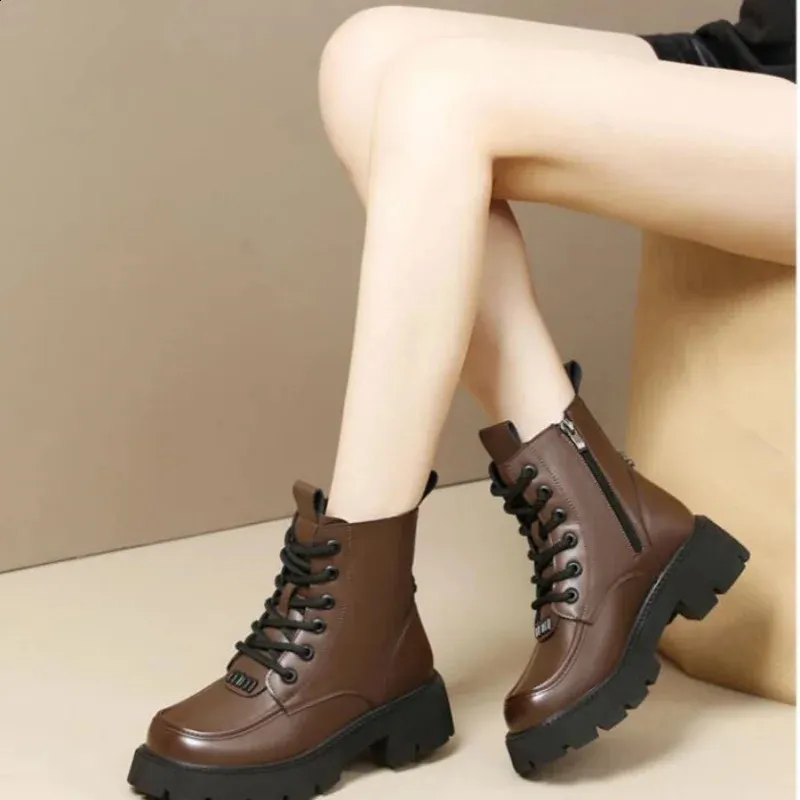 Fur Integrated Snow Winter Veet Anti Cold Womens Warm Shoes Lamb Wool Cotton Boots_voghion.com