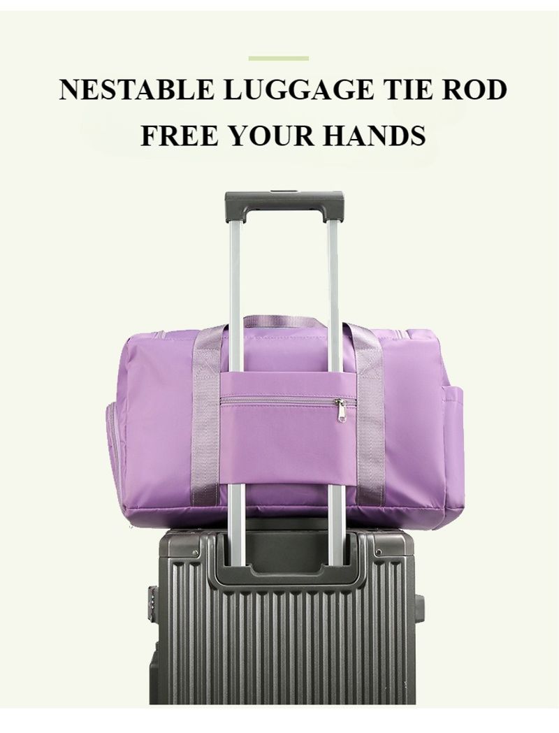 Große Kapazität Kurztrip-Tasche, Fiess-Tasche, Schwimmtraining, Yoga, Sport Trocken- und Nasstrennung, Mehrere Taschen,_voghion.com