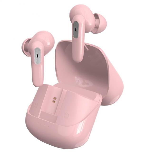 Bezvadu austiņas sievietēm rozā sporta in-ear austiņas austiņas Tws 5.0 spēļu pārnēsājamas austiņas S900 trokšņu samazināšanas_voghion.com