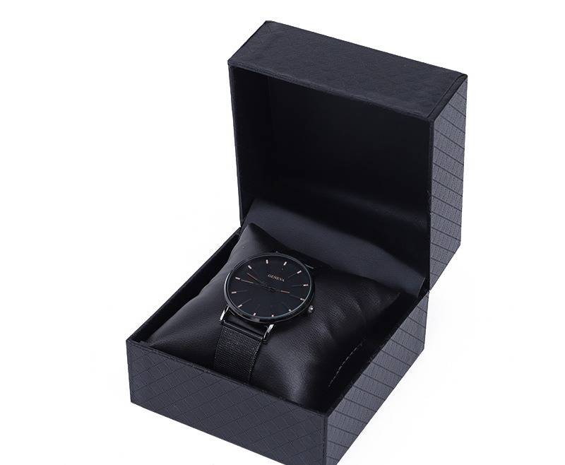 Luxuriöse Uhrenbox aus PU-Leder mit abgerundeten Ecken – Elegantes und individuell gestaltbares Uhrenetui für Damen und Herren (in verschiedenen Farben und Ausführungen erhältlich)_voghion.com