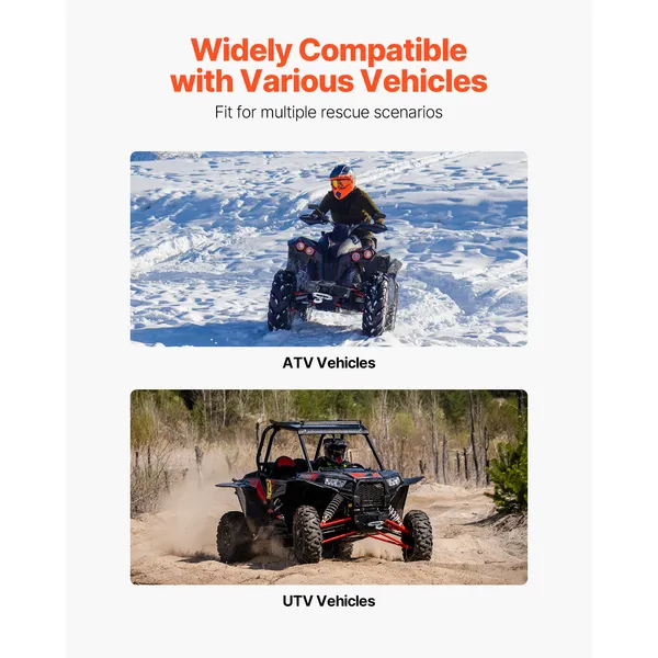 Supporto verricello per gancio traino atv utv pickup nero_voghion.com