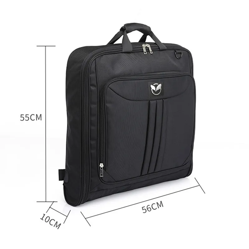 Herren Business Reisetasche Faltbare Wasserdichte Oxford Multifunktionale Lage Laptop Handtasche Staubdicht Tragbare Anzug Lagerung_voghion.com