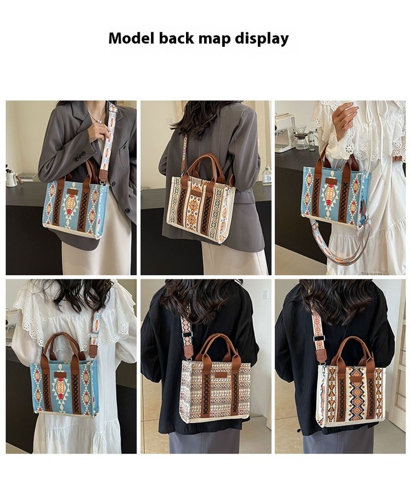 Borsa da donna con tracolla Bohemian Aztec_voghion.com