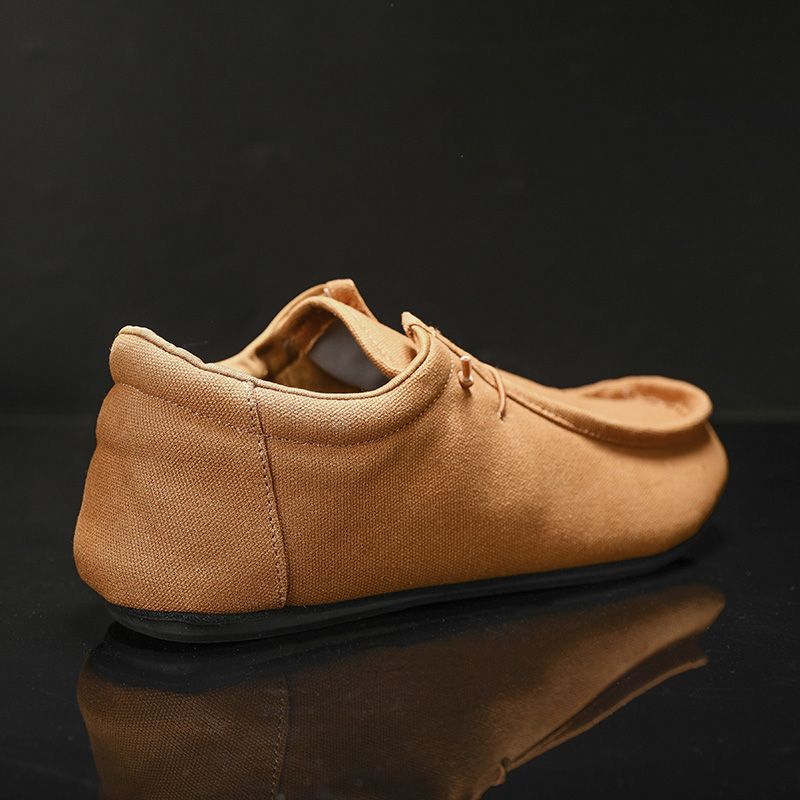 MAEDEF Man's Sneakers Canvas Flats Male Summer Casual for Men High Quality Loafers 2024 Walking Driving Mens Shoes_voghion.com