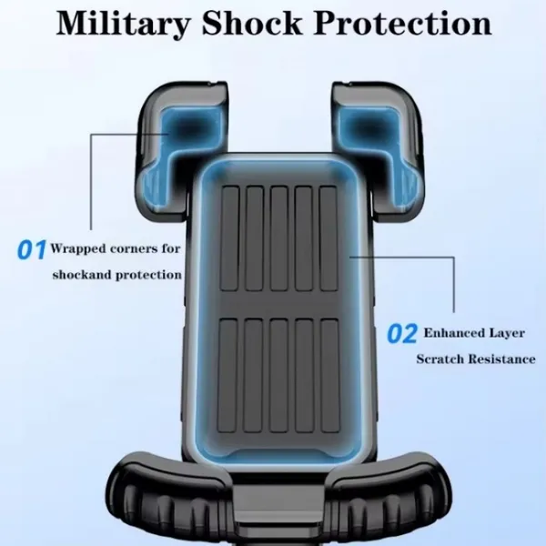 Universal Smartphone Mount For Bicycle And Motorcycle 360 Rotation_voghion.com