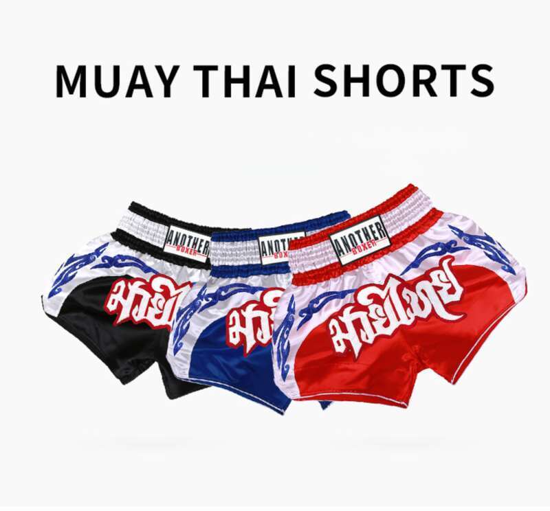 Authentische Muay Thai Shorts Patchwork Boxhose ONE Wettkampfshorts MMA Trainingskleidung Trend_voghion.com