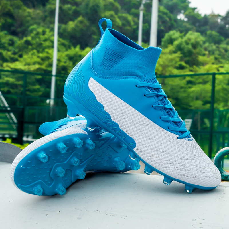 Featured New Youth Long Spike Soccer Shoes 4 Colors Sizes 32-46_voghion.com
