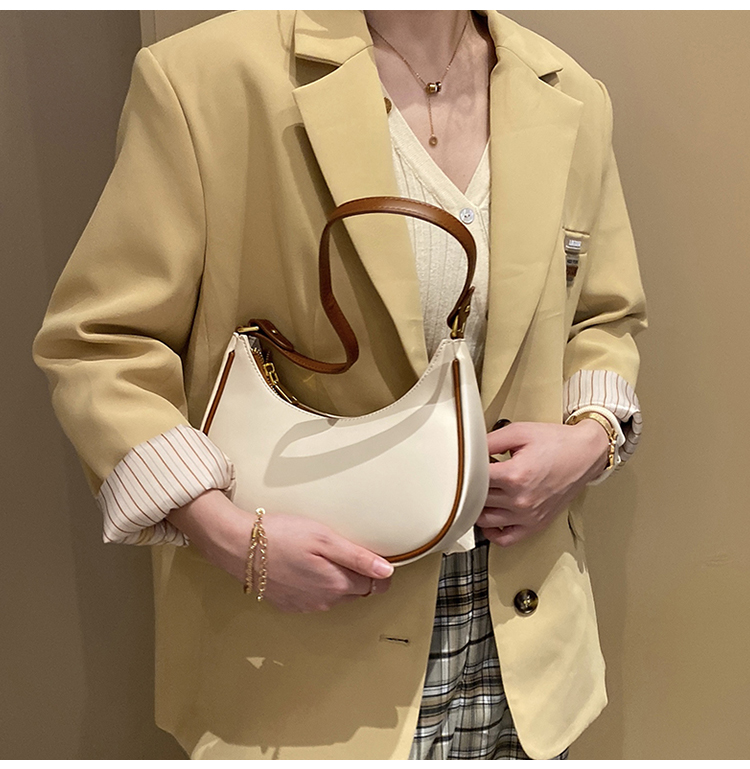 Xiao C, versatile sotto l'ascella, ragazza francese alla moda 2024 nuova con un senso di occidentalizzazione, borsa monospalla alla moda_voghion.com