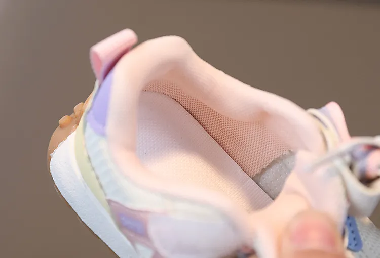 Children Kids Toddler Sneakers Running Anti slip Soft Bottom Comfortable Little Happysteps Boys Girls Casual Sport Shoes_desvips.com