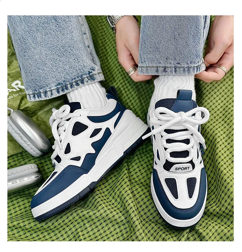 High Quality Running For Men Breathable Sport Shoes Skateboard Comfy Male Footwear Chunky Casual Sneakers Tenis_voghion.com