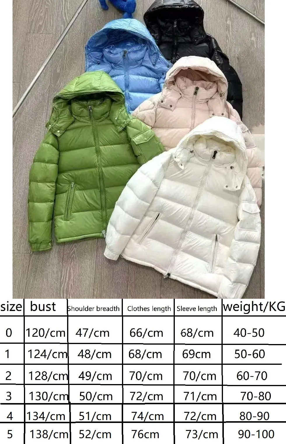 Men's Puffer Coat Warm Thickened Down Jacket With Zip Closure_voghion.com