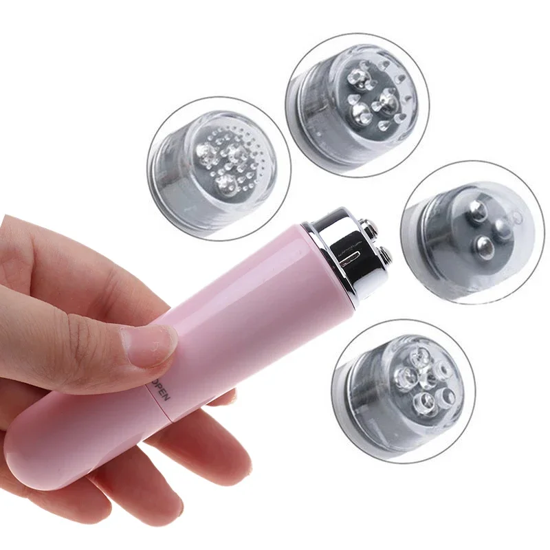 Appareil de beauté pour les yeux - Baguette de massage facial pour détendre les yeux, atténuer les cernes, les poches et les gonflements. Outil de soin de la peau_voghion.com