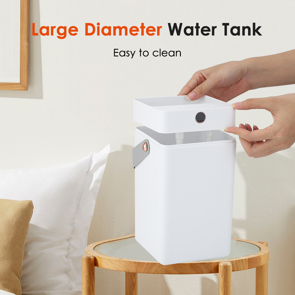 Tragbarer USB-Hausluftbefeuchter Verdampfer Ätherische Öle Aromadiffusor Nebelmaschine Dampfmaschine Nebelgenerator für Schlafzimmer 3L_voghion.com