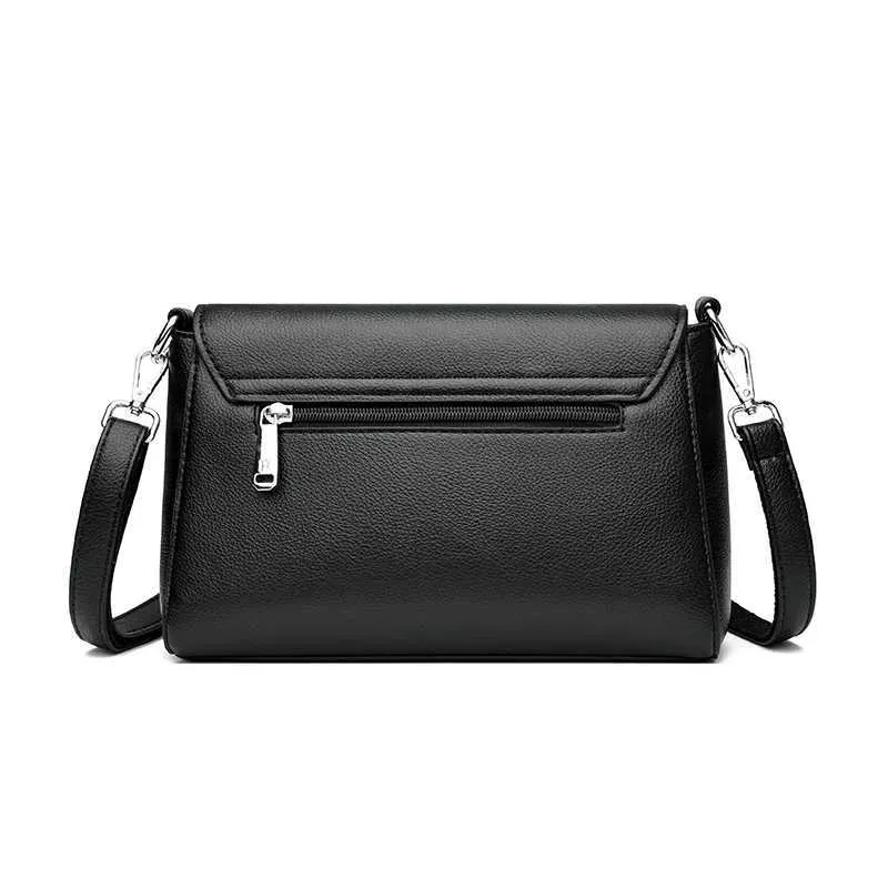 Damen Schultertasche Umhängetasche Handtasche Mit Klappe_voghion.com