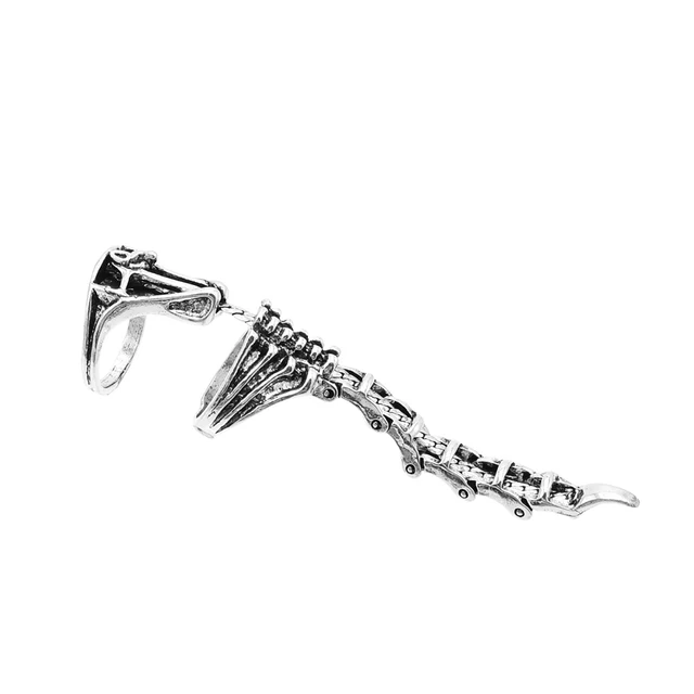 Anello con coda di scorpione mobile pronto all'uso per donna e uomo, vintage, punk, hip hop, gotico, anelli per la punta delle dita, gioielli rock street photography_voghion.com