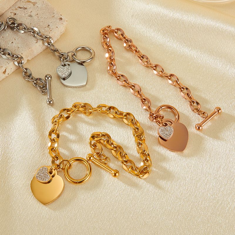 Moda ins love gioielli in acciaio inossidabile personalizzati fibbia OT bracciale in titanio di alta qualità per le donne_voghion.com