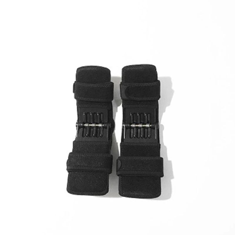 Protection Booster Power Adjustable Knee Pad Support Brace Lift Joint Powerful Rebound Spr Force for Gym Runn_voghion.com