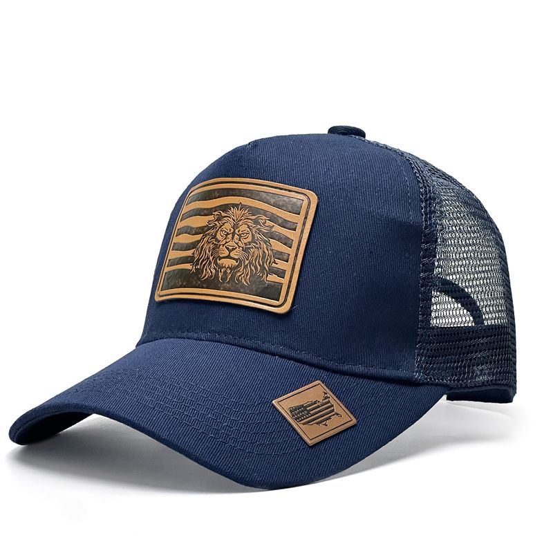 Baseballkappe mit Löwenmuster, modisch, für den Außenbereich_voghion.com