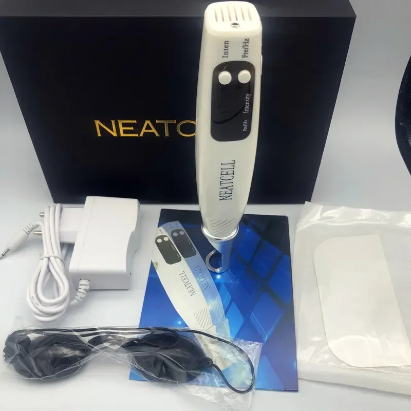 Neatcell ručna pikosekundna terapija plavim svjetlom Laser za uklanjanje ožiljaka, pjega, madeža, LCD plazma olovka_voghion.com