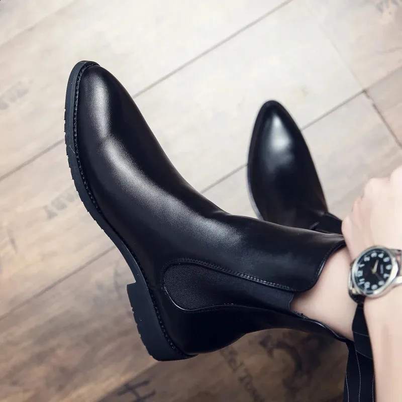 Erkek moda rahat bilek botları deri rahat kışlık erkek ayakkabı büyük beden 38-48 240930_voghion.com