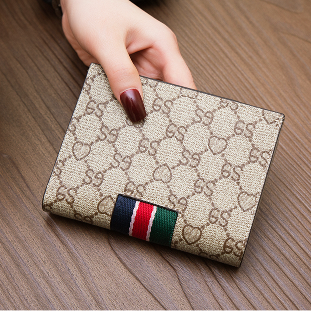 Sacs pour femmes, nouveau style, petit portefeuille pour femmes, court, en cuir véritable, multi-emplacements pour cartes, cuir de vache, simple, polyvalent, portefeuille à main tendance_voghion.com