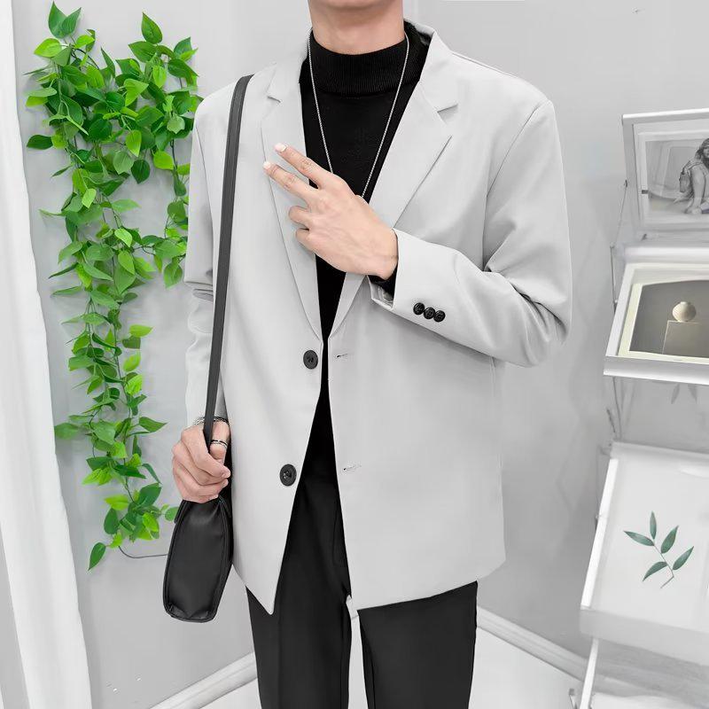 Men's Clothing Slim Fit Corduroy Blazer Jacket - Casual Business Suit For Stylish & Trendy Look (, , , Dark , Light )​