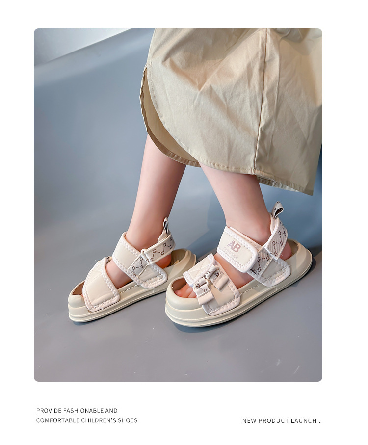 Kinder Sport Sandalen 2024 Neue Jungen Strand Mädchen Sommer Anti Rutsch Baby Schuhe Baotou_voghion.com