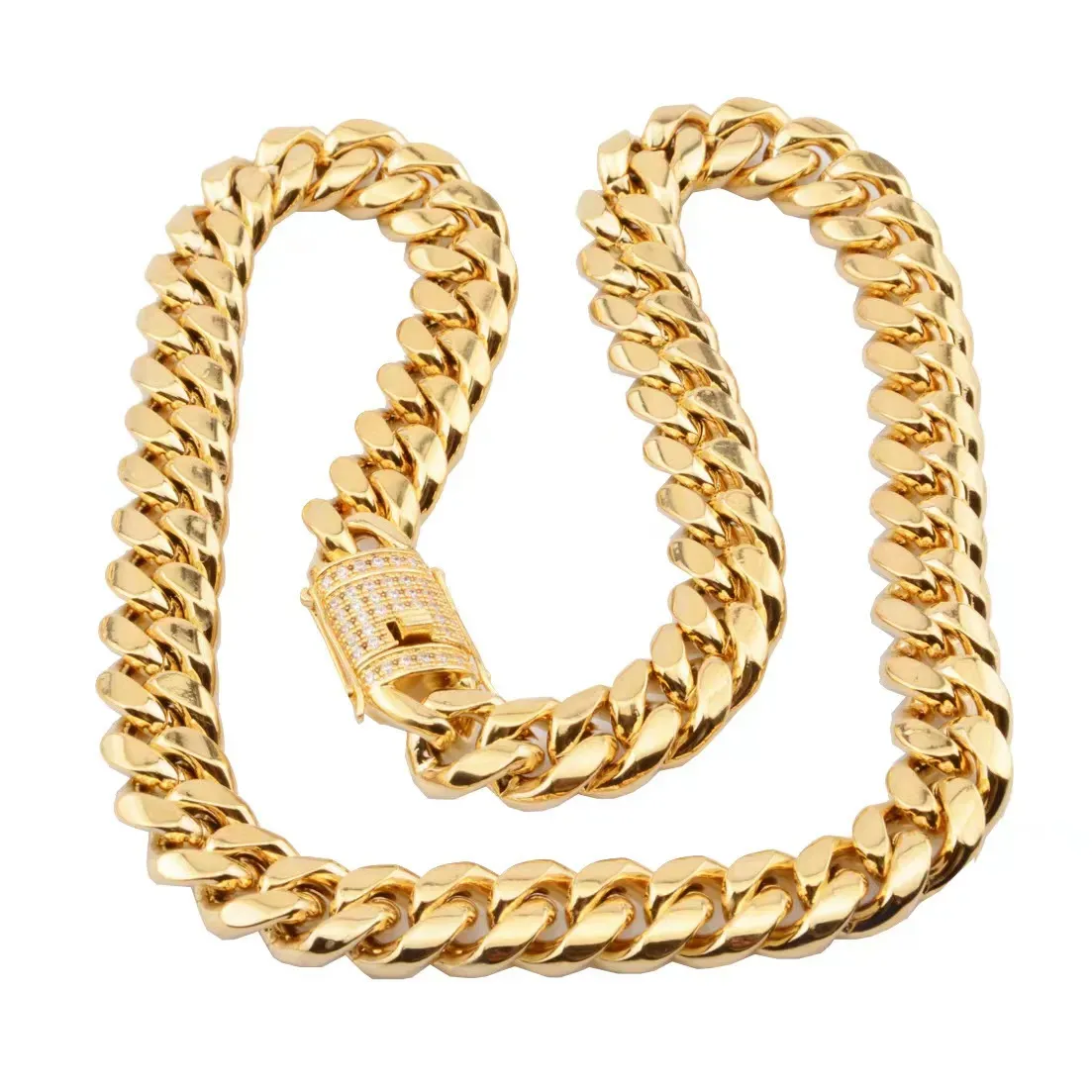 Designer Women Designers Jewelry Party Sterling Chains Men Cuban Link Heart Necklace Iced Out Chain For Gift_voghion.com