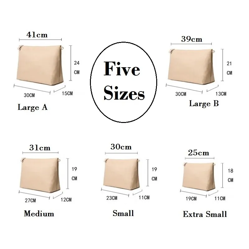 Geldbörse Nylon Große Einkaufstasche Organizer Einsatz Damen Handtasche Organizer Neceser Maquille Mujer 240724_voghion.com