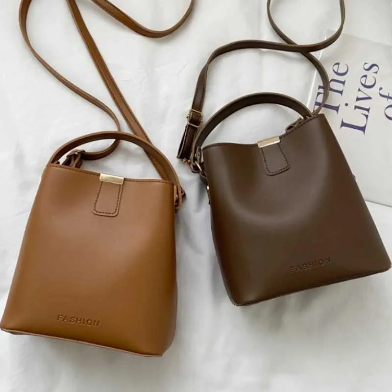 Elegant Black Pu Leather Shoulder Bag Messenger Handbag For Women_voghion.com