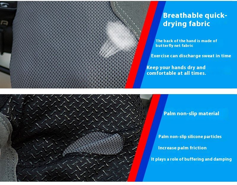 Sports half men's wear-resistant, women's anti slip, open finger c, fiess, dumbbell, outdoor gloves, mountain_voghion.com