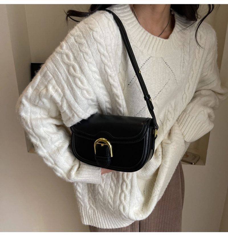 2024 Neue High-End-Modetasche Retro-Stil, vielseitige Satteltasche den Pendeerkehr für Damen, trendige, lässige_voghion.com