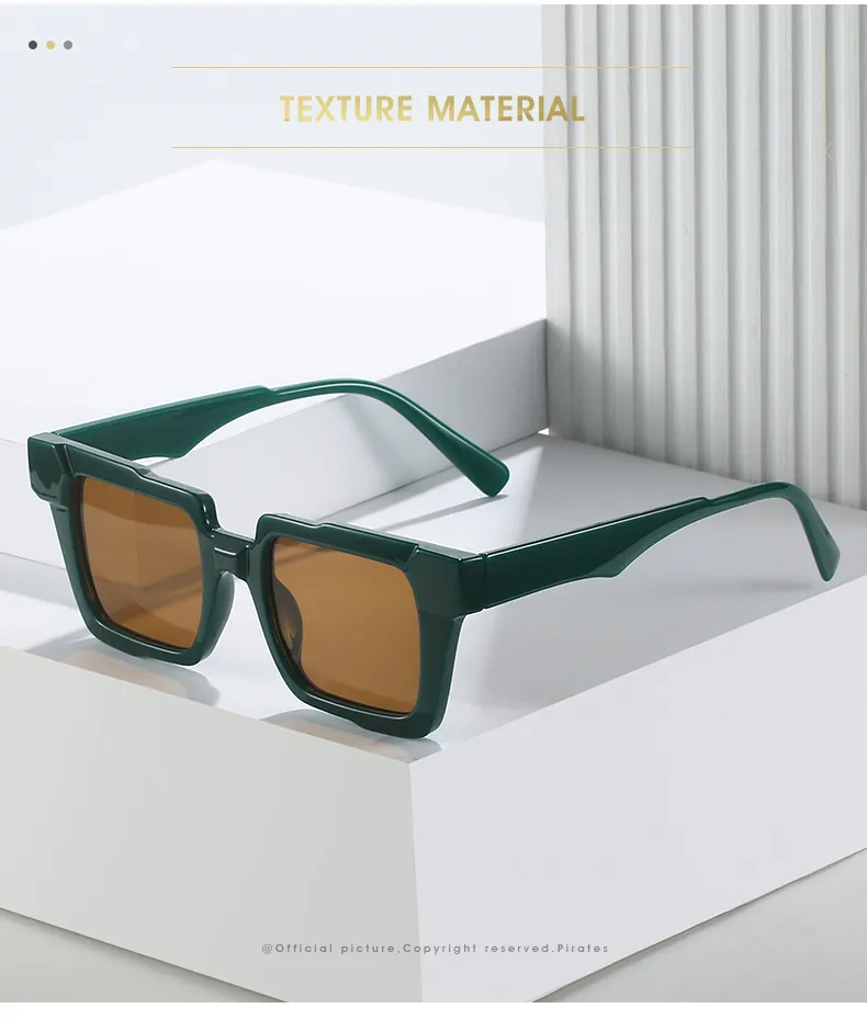Sonnenbrille D&T 2024 Mode Wrap Frauen Männer Vintage Bunte Linsenrahmen Marke Designer Vielseitiger Casual Augenschutz_voghion.com