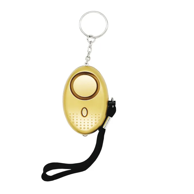 130db Egg Shape Self Defense Alarm Girl Women Security Protect Alert Personal Safety Scream Loud Keychain Alarms_voghion.com